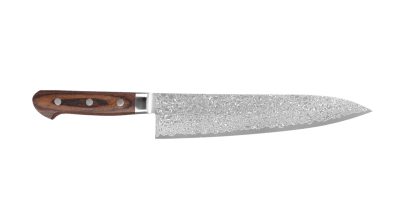 T ZA18 45 Layer Brown Santoku 180mm