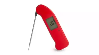 Super fast Thermapen One Thermometer by ETI (Red)