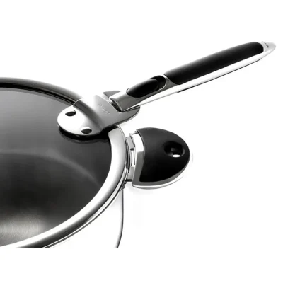 Cristel Zenith Removable Black Side Handle