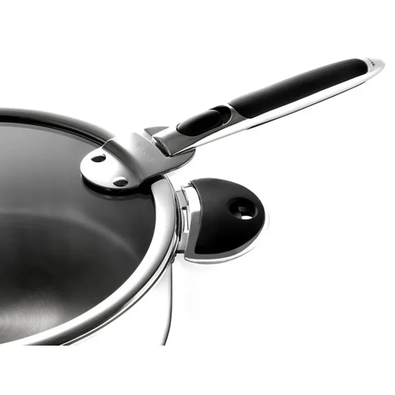 Cristel Zenith Removable Black Side Handle