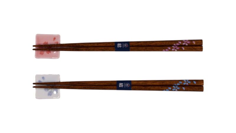 Flower baskets chopstick set