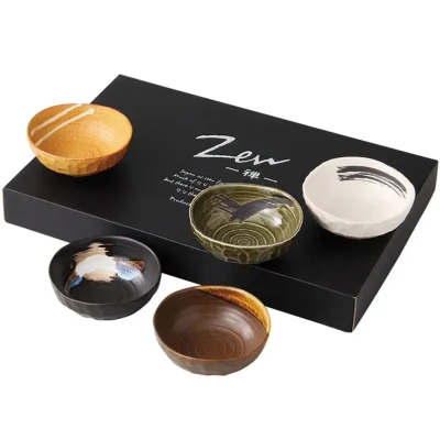 Raku-Gama Bowl Set