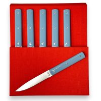 PERCEVAL Steak Knives Celadon blue