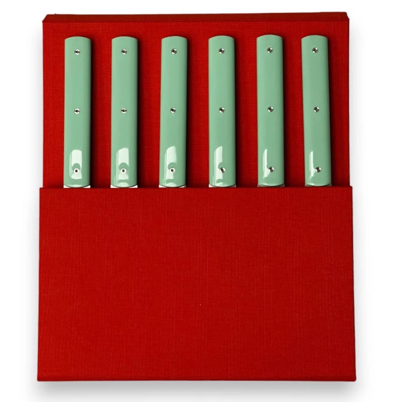 PERCEVAL Steak Knives Pistachio Green