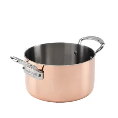 Samuel groves Induction Copper Casserole with Lid
