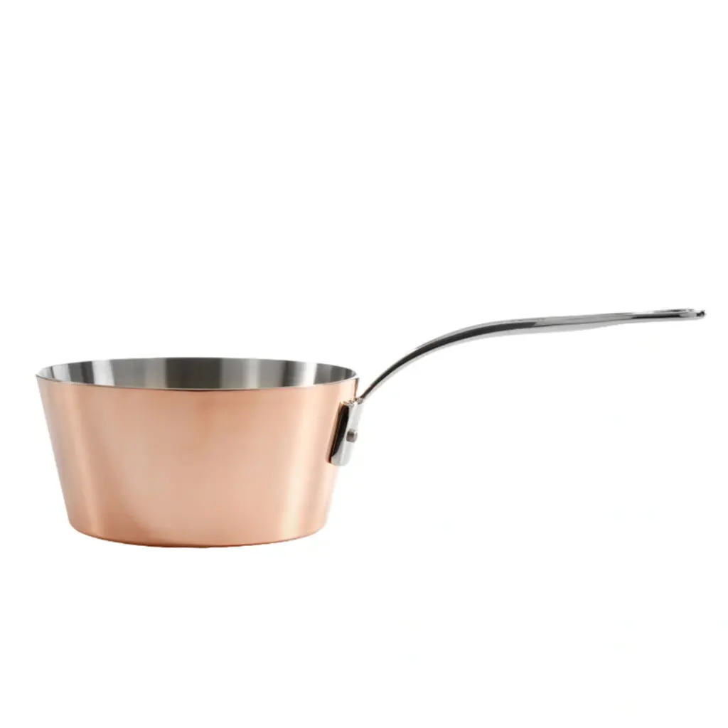 Samuel groves Induction Copper tapered Saucepan