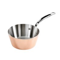 Samuel groves Induction Copper tapered Saucepan