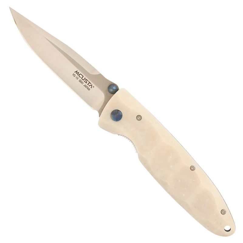 mcusta classic wave corian folding knife