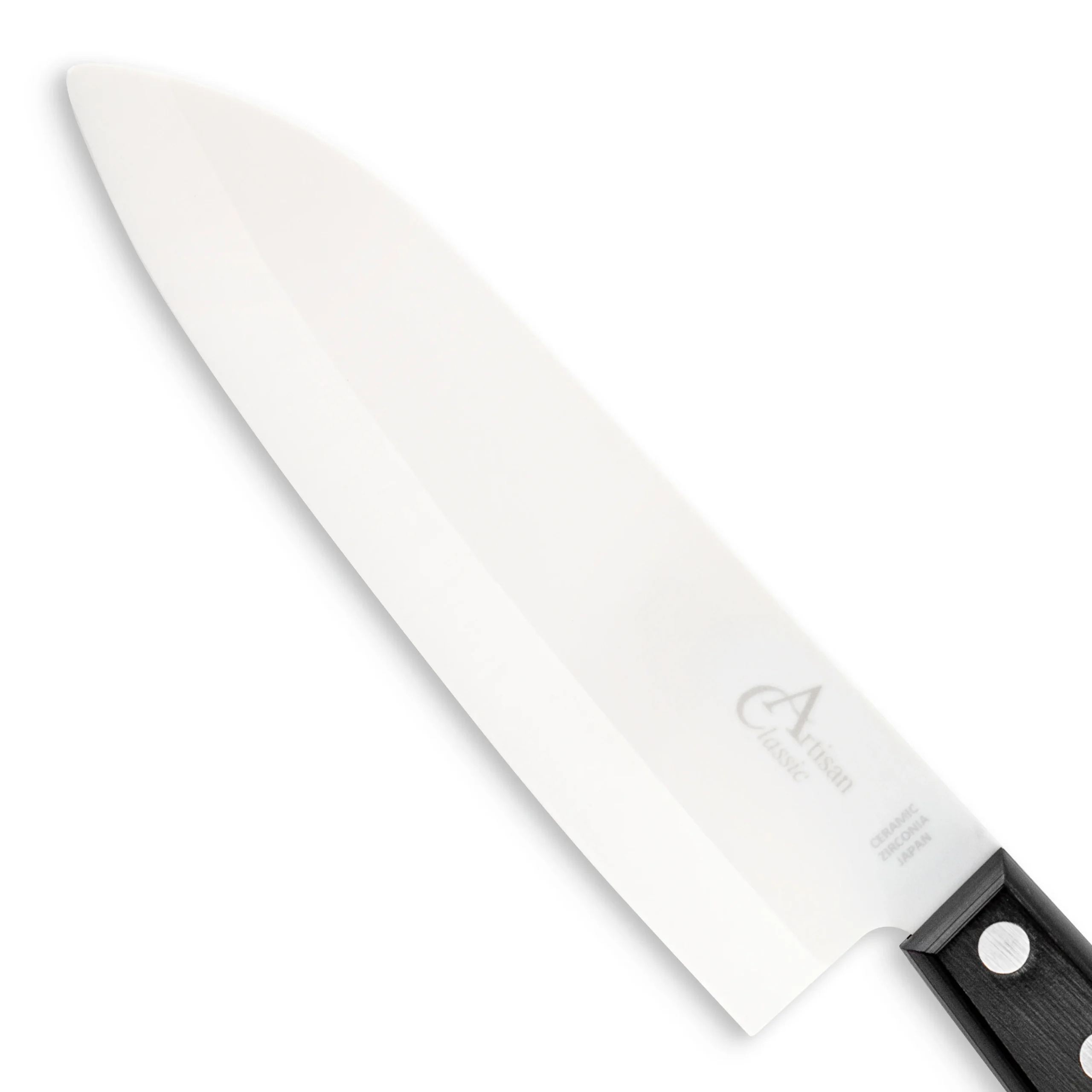 Artisan Ceramic Black Santoku 155mm