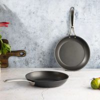 Cristel Castel'Pro Non Stick Frying Pan Set of 2