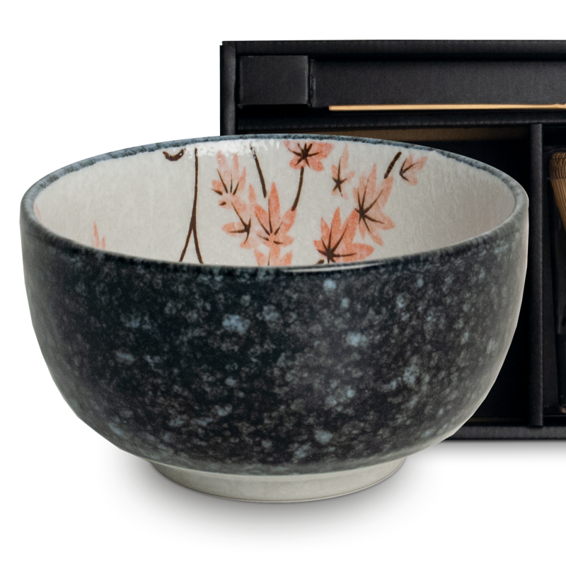 Maple Leaf Matcha Set