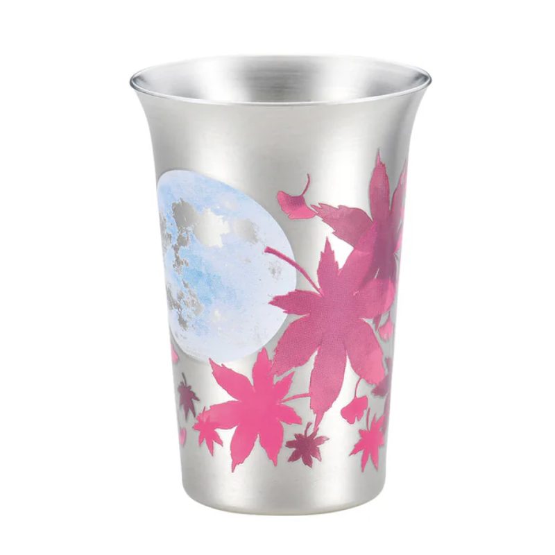 Three snow - Momiji copper and tin small Vacuum glass