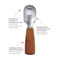Triangle Cheery Wood Spoon