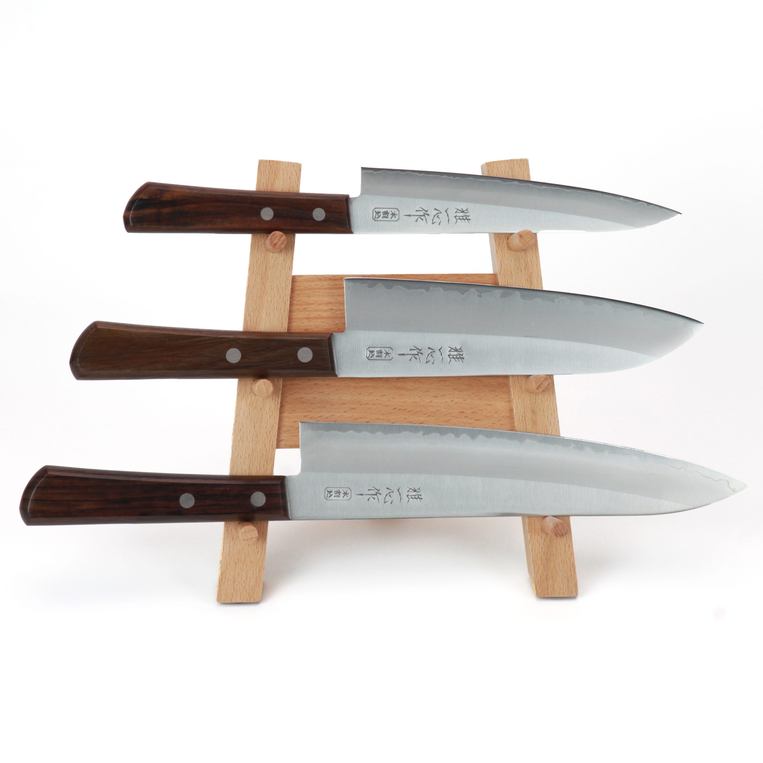 Miyabi Isshin Set of 3 With Stand