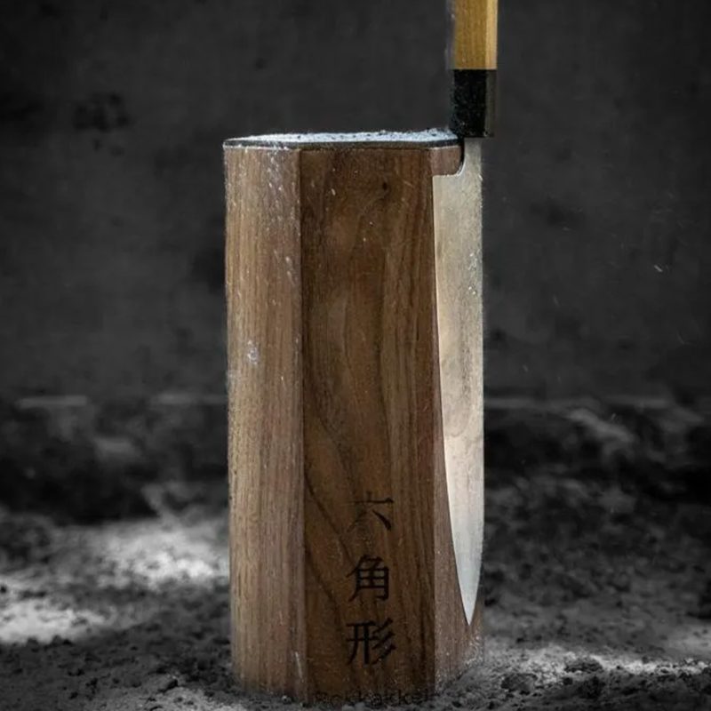 Rokkakkei Magnetic Block Walnut