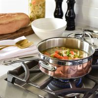 Hestan Copper Bond Saucepan With Handle 22cm