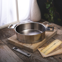 Cristel Strate Stainless Sautepan - Removable Handle