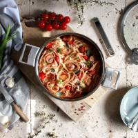 Cristel Strate Stainless Sautepan - Removable Handle