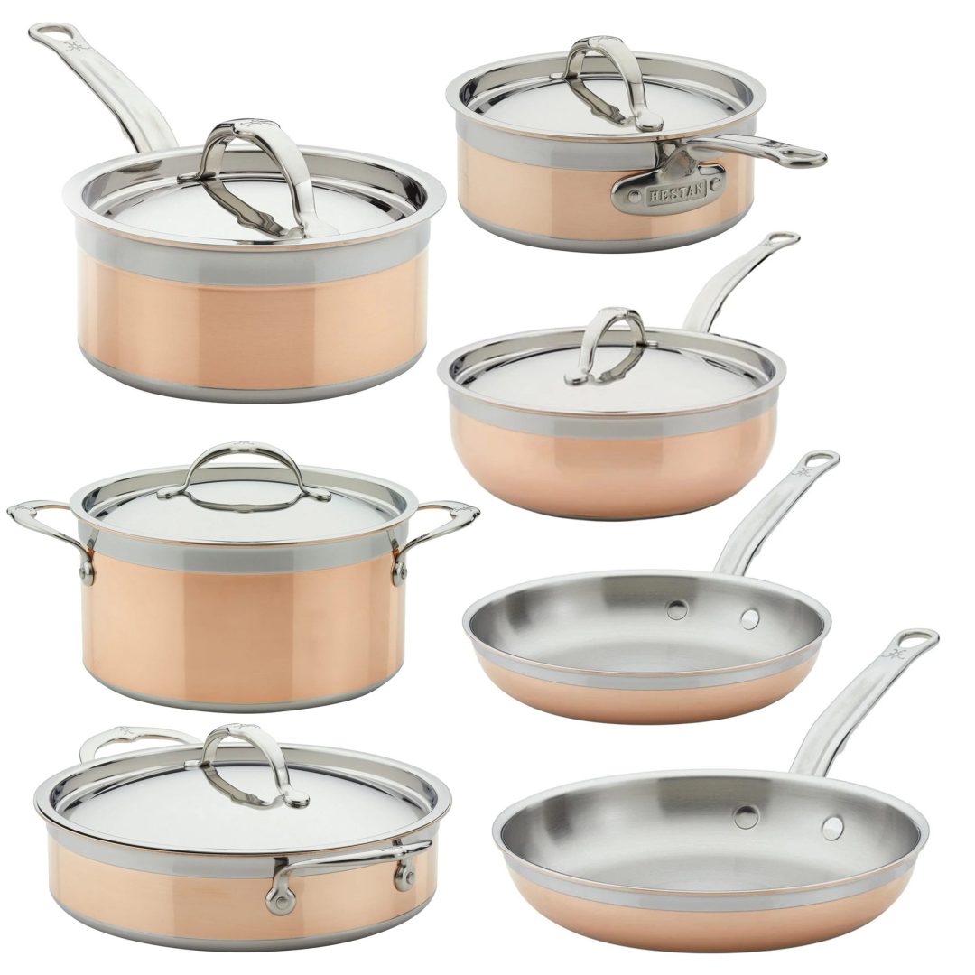 Hestan Copper 7 piece set_ Hestan Copper 7 piece set_