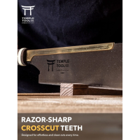 Temple Dozuki Japanese Crosscut Pull Saw