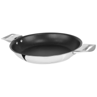 Cristel Casteline Stainless Non-Stick Frying Pan - Removable Handle 32cm
