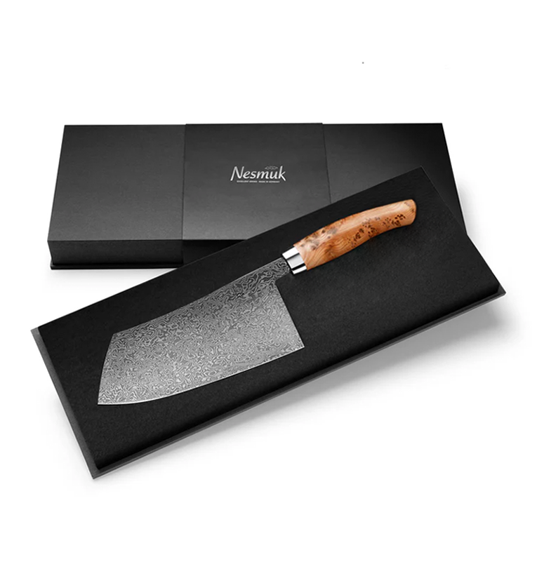 Nesmuk Exclusive C90 Chinese Cleaver Chef’s Knife 180mm – Juniper