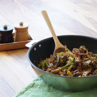 Cristel Casteline Stainless Non-Stick Wok - Removable Handle
