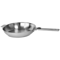 Cristel Strate Stainless Frying Pan - Removable Handle