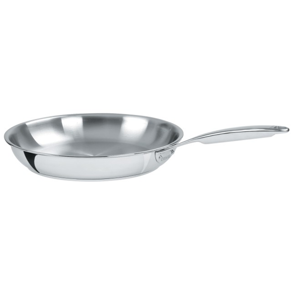 Cristel Castel'Pro Stainless Frying Pan - Fixed Handle