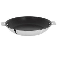 Cristel Casteline Stainless Non-Stick Frying Pan - Removable Handle 32cm