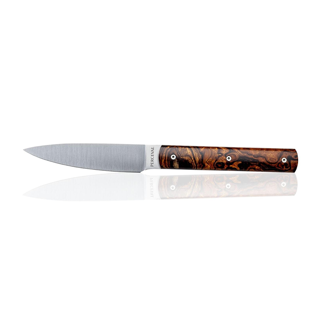 Perceval 9.47 Cuisine Paring Knife 95mm- Ironwood