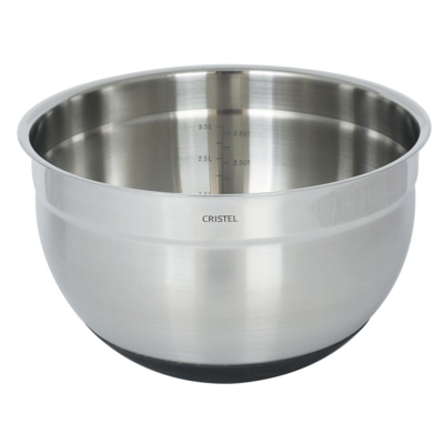 Cristel Mutine Stainless Mixing Bowl (2 sizes)