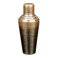Yukiwa Baron Bar Shaker Antique Gold