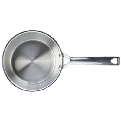 Cristel 1826 Stainless Saucepan - Fixed Handle