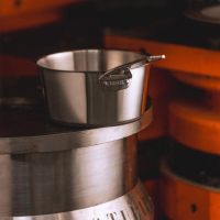Cristel 1826 Stainless Saucepan - Fixed Handle