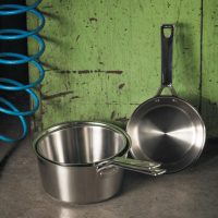 Cristel 1826 Stainless Saucepan - Fixed Handle