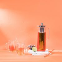 Cristel Filter Glass Teapot 1.5L