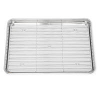 11 inch Stainless Steel Chef’s Prep Tray & Mesh