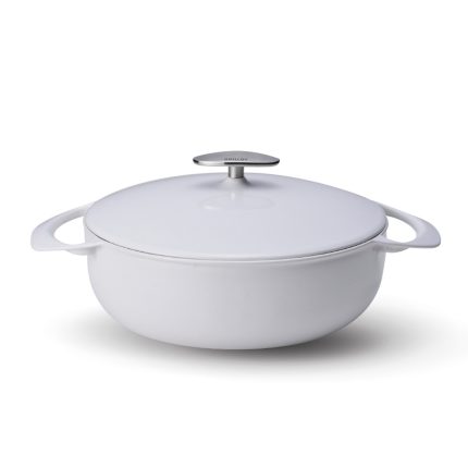 Uniloy Shallow Casserole White