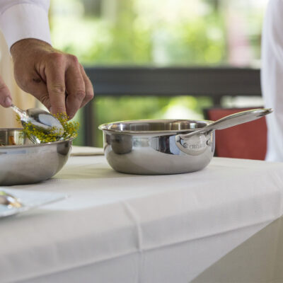 Cristel Sauce Pan & Lid Set of 6