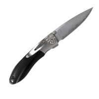 Mcusta Ripple BK Folding Knife