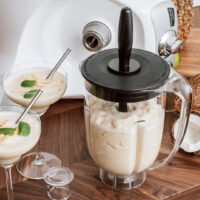 Ankarsrum Blender including tamper