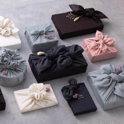Gift Wrapping Plain Blue