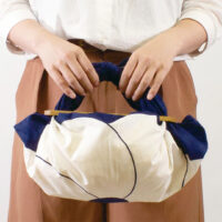 Gift Wrapping Plum Navy Blue