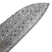 Nigara Hamono Anmon SG2 Santoku 180mm