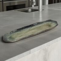 Green Sushi Plate 33.5cm