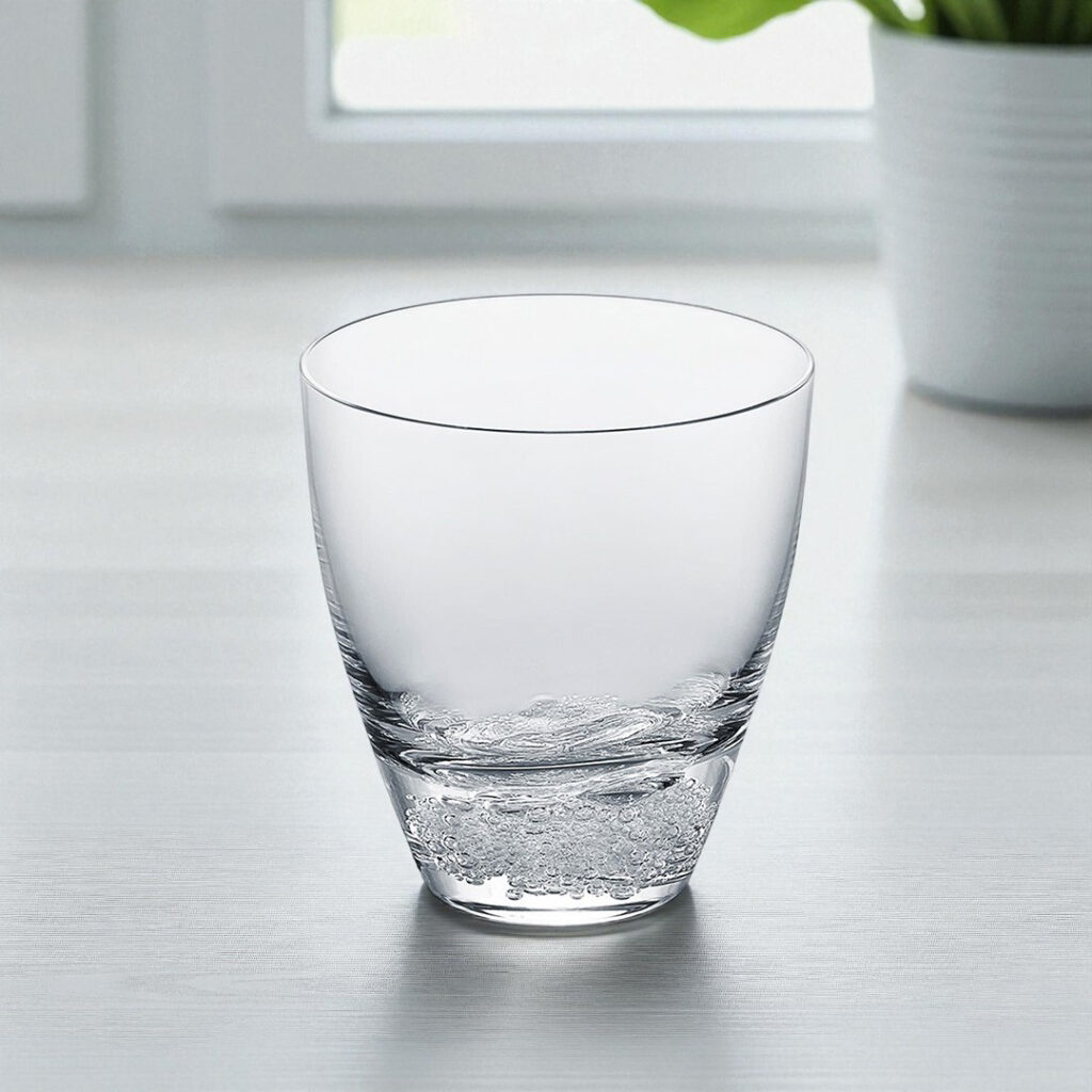 Sugahara Bubbles Clear Glass 360ml
