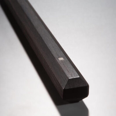 Marunao Deluxe Hyakunen 8-sided Chopstick Ebony