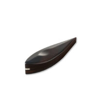 Marunao Leaf Chopstick Rest Ebony