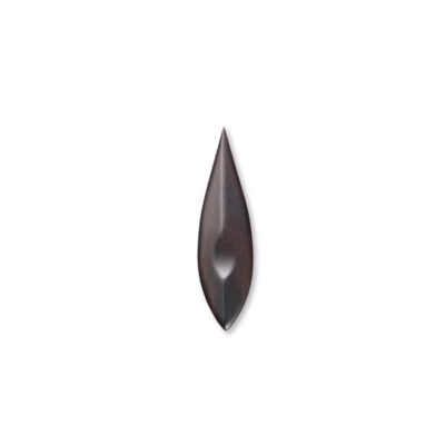 Marunao Leaf Chopstick Rest Ebony